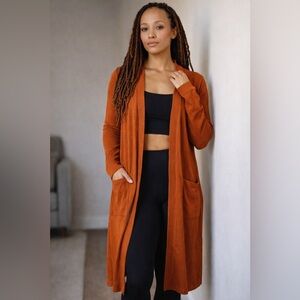 a new day Women's Burnt Orange Cardigan
